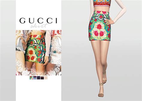 gucci towel skirt|Gucci skirt sims 4.